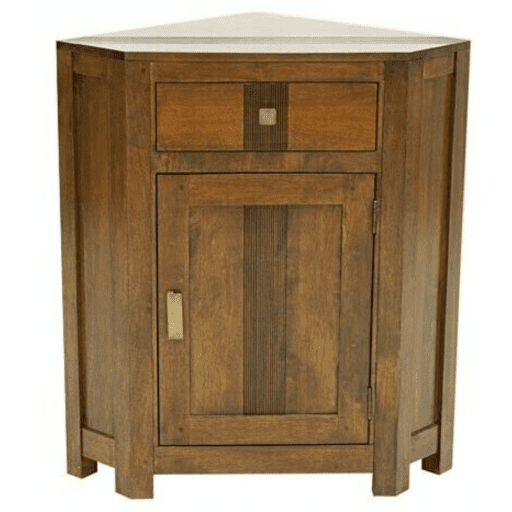MD9095ตู้มุมไม้สไตล์วินเทจ รุ่น MD9095Corner Cabinet