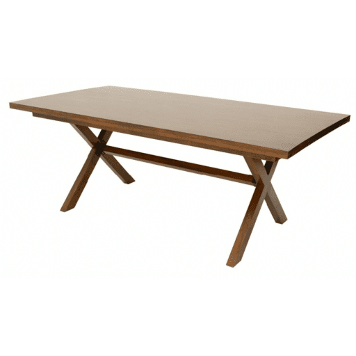 MD9263KD 1โต๊ะไม้ดีไซน์ขาคู่ไขว้ รุ่น MD9263KD-1Dinning Room