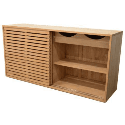 MD9271ตู้ไม้บานเลื่อน 2 ประตู 2 ลิ้นชัก รุ่น MD9271Cupboard