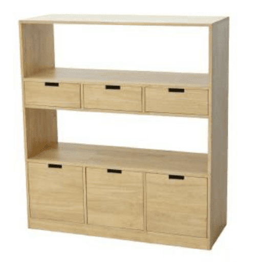 MD9347ตู้หนังสือลิ้นชัก 6 ช่อง รุ่น MD9347Book Shelf