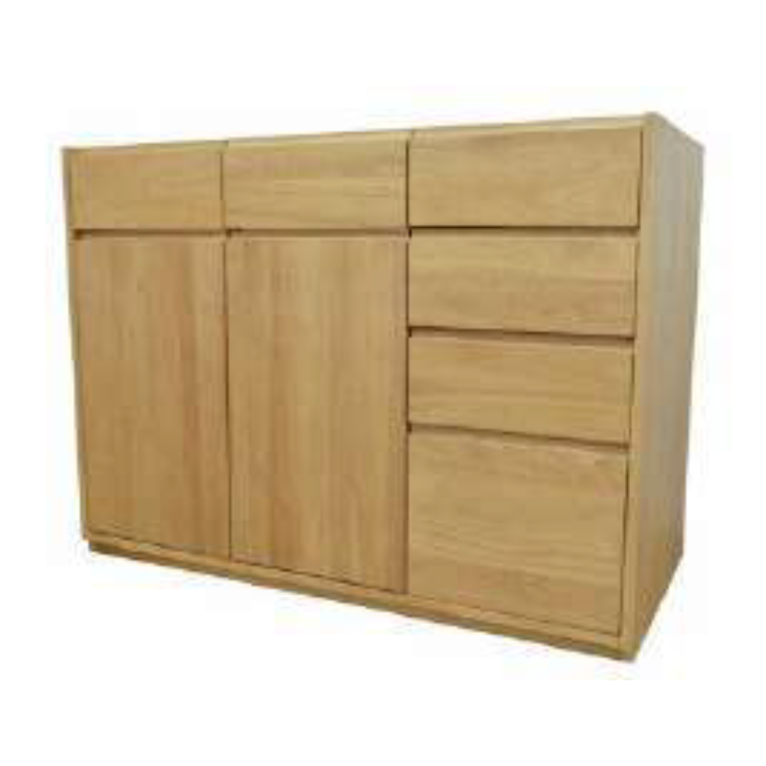 MD9356 MD9356เคาน์เตอร์ครัวไม้ 2 ประตู 6 ลิ้นชัก รุ่น MD9356Cupboard