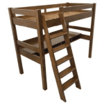 MD9360CFเตียงไม้ยกระดับพร้อมโต๊ะทำงาน รุ่น MD9360CFBed