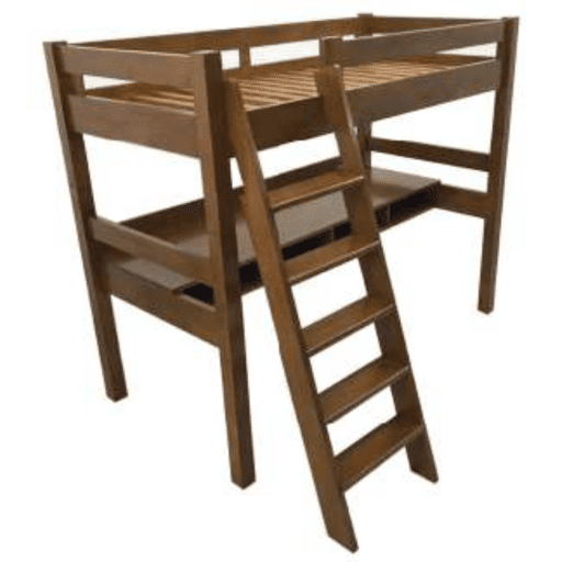 MD9360CFเตียงไม้ยกระดับพร้อมโต๊ะทำงาน รุ่น MD9360CFBed