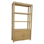 MD9615ตู้หนังสือไม้บานเปิด 2 บาน รุ่น MD9615Book Shelf