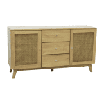 MD9751KDตู้ไซด์บอร์ดไม้สไตล์วินเทจ รุ่น MD9751KDSideboard