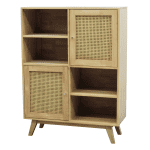 MD9754KDตู้เก็บของไม้บานเปิด 2 บาน รุ่น MD9754KDBook Shelf