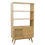 MD9760KDตู้เก็บของไม้บานเปิด 1 บาน พร้อมลิ้นชัก 3 ช่อง รุ่น MD9760KDBook Shelf